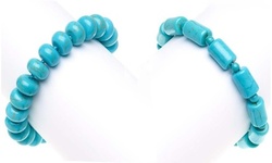 Genuine Turquoise Lobster Clasp Bracelets