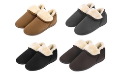Vonmay Men's Slippers Fuzzy Warm Cozy House Winter Bootie Slippers