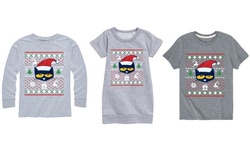Kids Pete The Cat Ugly Sweater Graphic