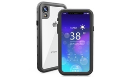 For iPhone XR Waterproof Case With Built in Screen Protector Silicone PC Cover
