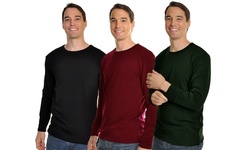  3-Pack Fleece Thermal Tops