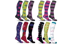 DCF Exclusive Lightweight Compression Socks (6 Pairs)