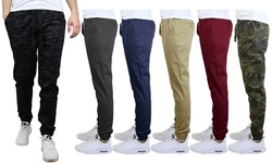 Men's Cotton Twill Joggers