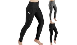 Women's Workout Out Pocket Leggings Fitness Sports Gym Running Yoga Pants
