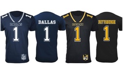 Men's Football Team Jersey T-Shirts (Extended Sizes Available)