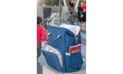 Multifunction Diaper Bag Water-Resistant Backpack