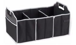 Collapsible 3 Compartment Car Trunk Organizer Caddy