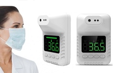 Voice alarm Touchless Wall-Mounted Infrared Forehead Thermometer