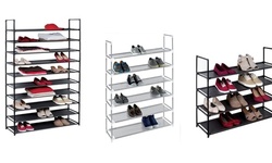 4, 6 or 10 Tier Shoe Rack- Color Options 