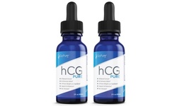 Go Pure hCG PURE Gluten-Free Appetite & Weight Control Drops, 2 Pack