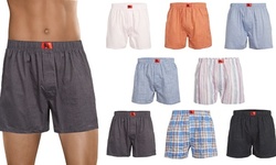 Men's Egyptian Cotton Woven Boxers Assorted (Multi Pack)