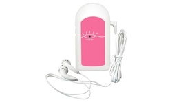 Baby Sound Fetal doppler Baby Prenatal Heart Monitor with Gel pink color FDA