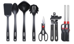 Kitchen Utensils Set, Nylon (1-, 2-, 4-, or 8-Piece)
