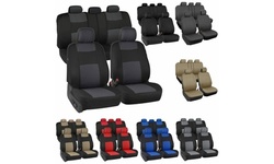 Auto Seat Covers for Car Truck SUV Van - Universal Protectors Polyester 12 Color
