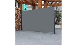 Outdoor Side Pull Shed Office Partition Cafe Windshield Isolation Canopy 