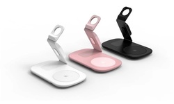 Wireless Charging Dock: Qi Wireless Charging Pad with Apple Watch Dock