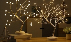 Warm White LED Artificial Branches Light Tabletop Light Xmas Greeting Tree Light