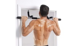 Home Door Pull-Ups Assistant Total Upper Body Workout Bar 