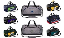 Gray, Two Tone, or Striped NFL Team Duffle Bag