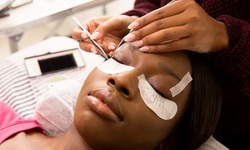 Full Set of Cluster Eyelash Extensions with Optional Fill at Beauty 'n the Brow (Up to 50% Off)