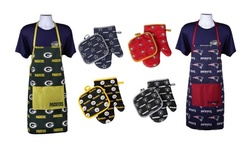 NFL Rush Logo BBQ Apron or Oven Mitt/Pot Holder Set