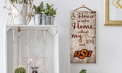 Fan Creations NCAA A House is Not a Home Sign 