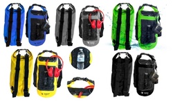Waterproof Dry Floating Duffel Backpack Bag w/ Backpack Straps  