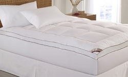 Kathy Ireland 2'' Thick Cotton Fiber Mattress Topper