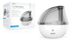 Pure Enrichment MistAire Silver Ultrasonic Cool Mist Humidifier