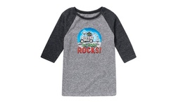 Instant Message: Kid's Pete the Cat Space and Astronaut Raglan Tees
