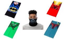 Marvel, DC Comics, or Star Wars Neck & Face Gaiter 