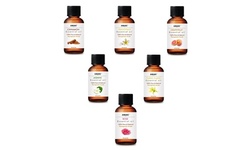 Amore Aromatherapy Therapeutic Grade Essential Oils Gift Set (6-Piece)