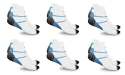 xFit Ankle-Length High Energy Compression Socks (6-Pairs)