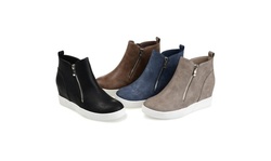 Journee Collection Womens Pennelope Sneaker Wedge