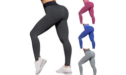 Women's Workout Leggings High Waist Butt Lifting Tummy Yoga Pants