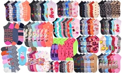 (12 Pairs) Mystery Kids' Low Cut Ankle Socks 