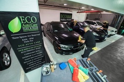 Wash and Wax at Eco Auto Care Park and Wash (Up to 81% Off). Two Options Available.