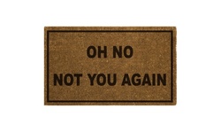 Quirky 18" x 28" Coir Outdoor Mats