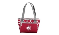 Logo Brands NCAA Quatrefoil 16 Can Cooler Tote 