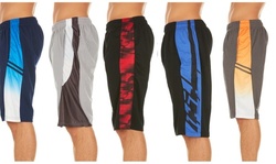 (5-Pack) Men's Active Athletic Assorted Performance Shorts