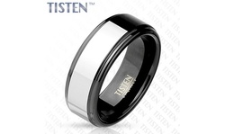 Tungsten And Titanium Comfort Fit Band
