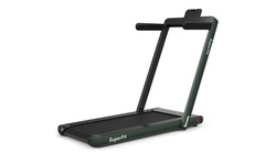 2.25HP 2 in 1 Folding Treadmill W/Bluetooth Speaker Remote Control Home Gym