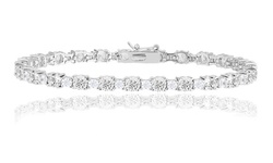 Luxury Crystal Tennis Bracelet Collection 