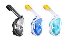 Panoramic Snorkeling Mask Full Face GoPro Compatible Snorkel Mask Scuba Mask