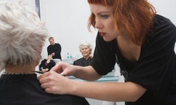 Haircut & Dry w/ Optional Color or Partial Highlights at Hair Coiffure By Sue (Up to 61% Off) 