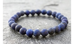 9.99 Genuine Lapis Lazuli Healing Stretch Bracelets 1 or 2 Pack
