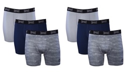 Tapout Mens Performance Boxer Briefs - 6-Pack Athletic Fit Tagless  
