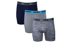 Tony Hawk Mens Performance Boxer Briefs - 3 or 6-Pack Athletic Fit Tagless  