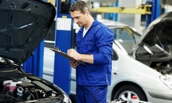 Texas Vehicle State Inspection with Optional Conventional Oil Change at America's Auto Center (Up to 45% Off)