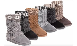 Muk Luks Women's Cheryl Sweater Boots